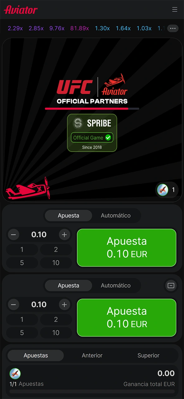 Comienza una nueva ronda del juego Aviator en LocoWin.