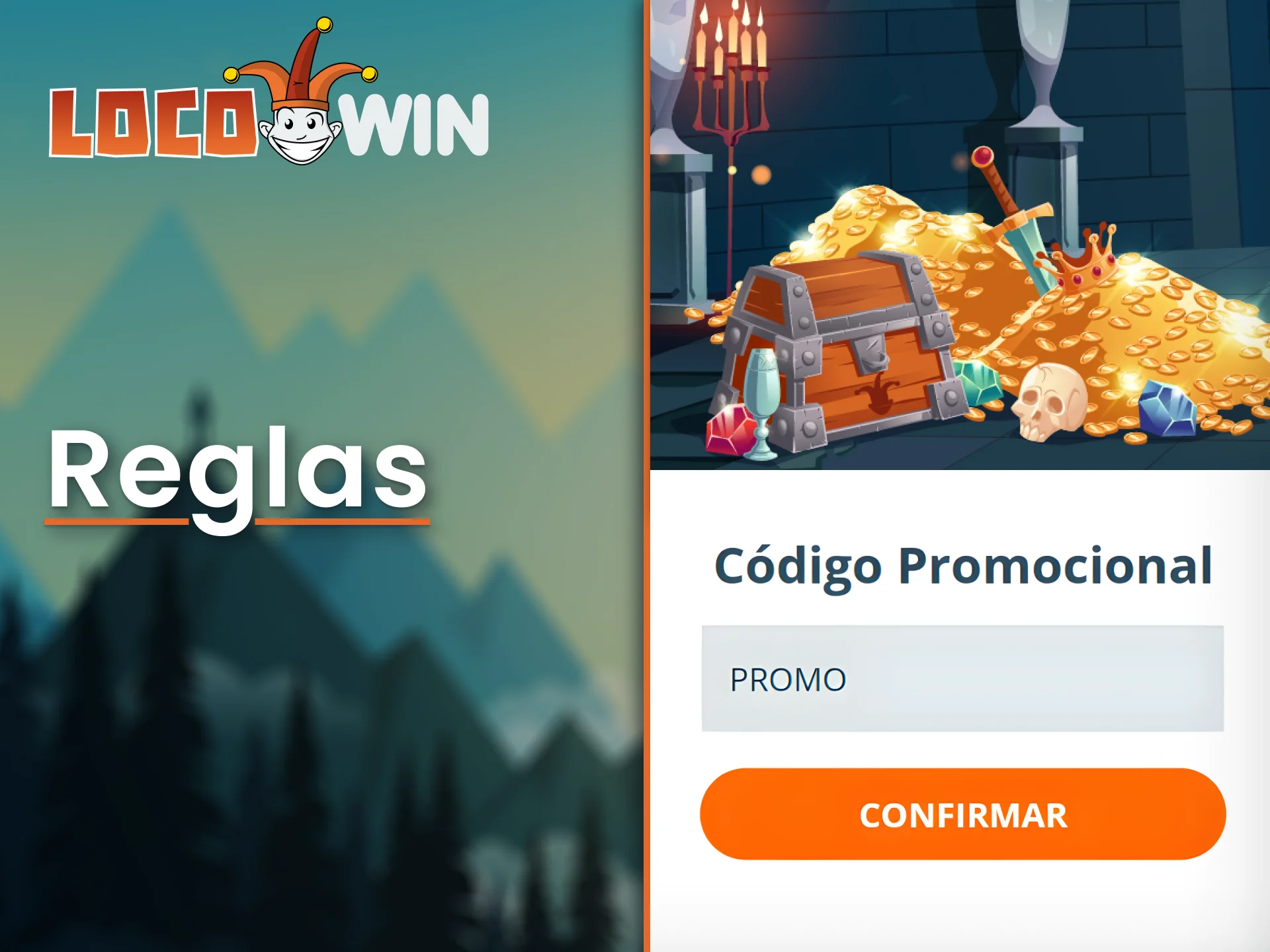 Asegúrese de seguir los términos de LocoWin al aplicar los códigos promocionales.