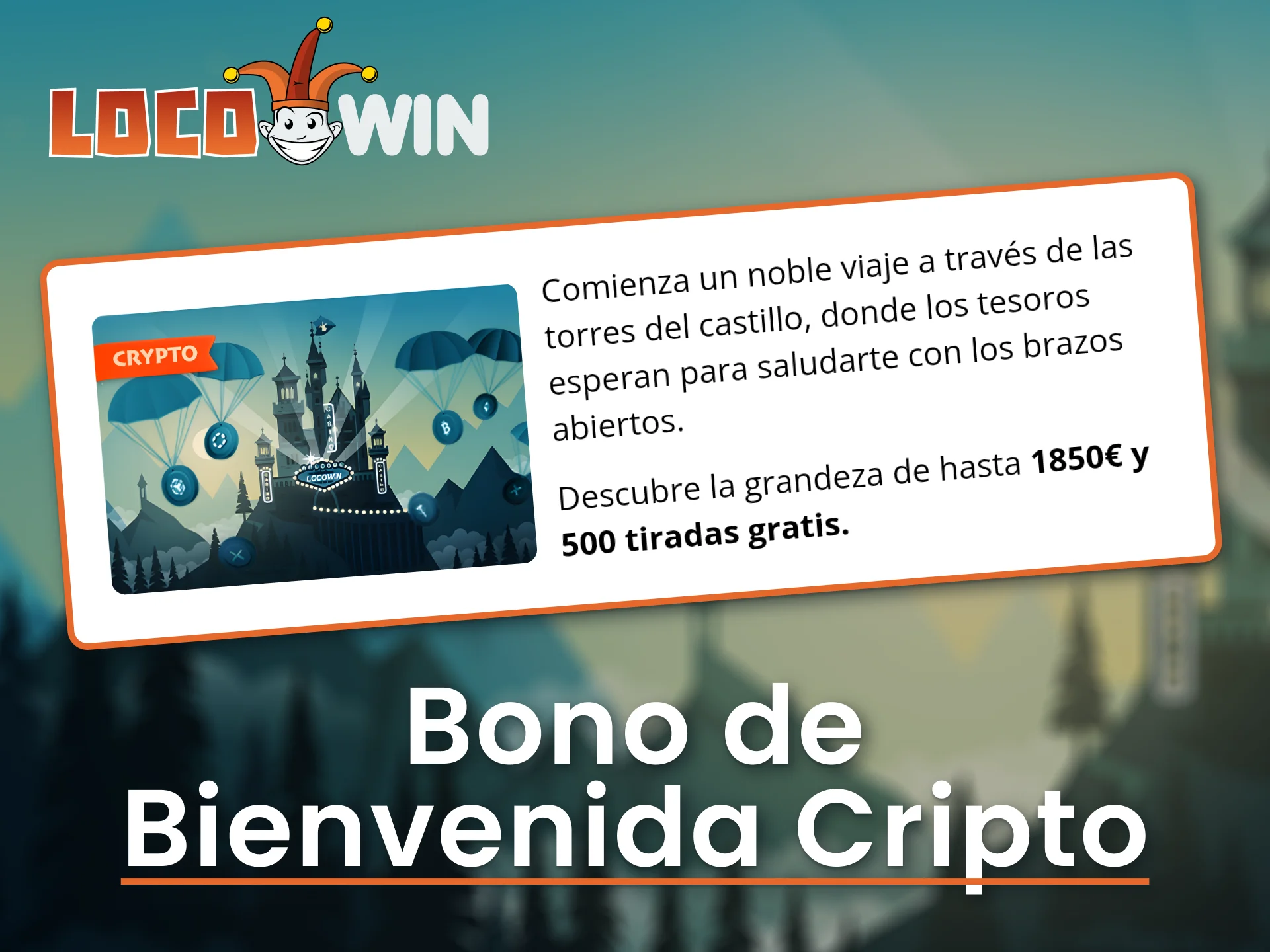 Aprovecha un bono extra de bienvenida al depositar en criptodivisas en LocoWin.
