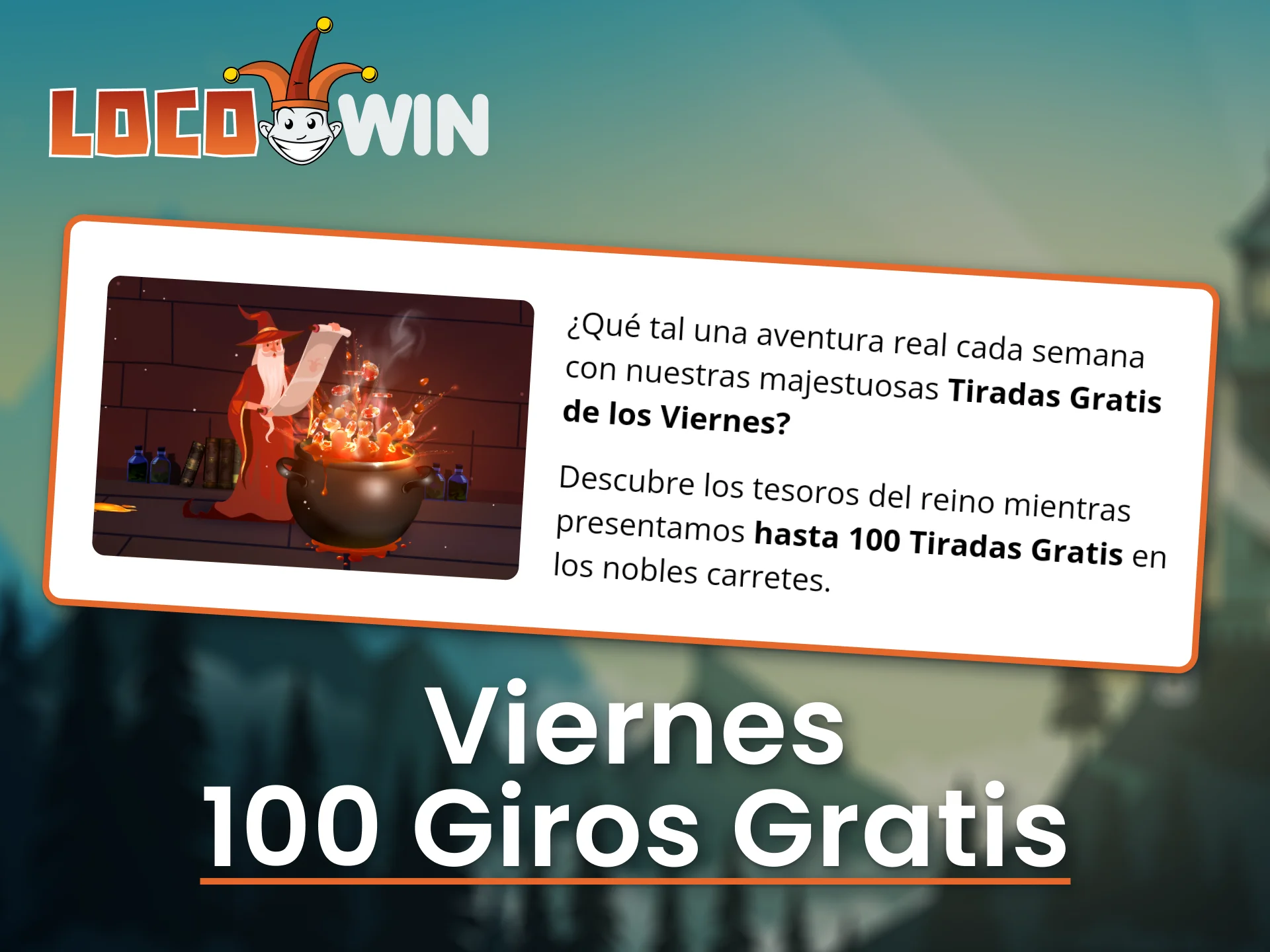 Disfruta de giros gratis de bonificación todos los viernes en LocoWin.