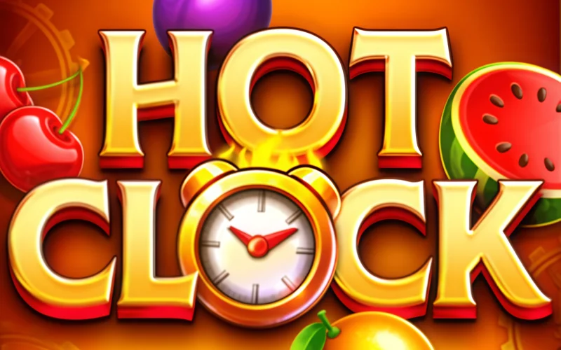 Juega Hot Clock en LocoWin, tragamonedas clásica de frutas con alta volatilidad y grandes multiplicadores.
