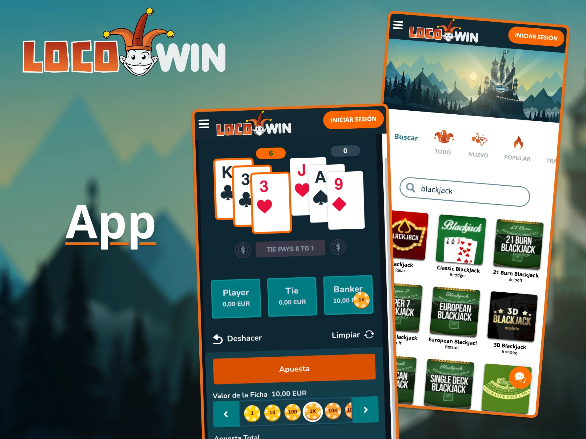 Juega juegos de mesa desde tu móvil en LocoWin.